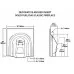Каминная топка Stovax Decorative Arched (черная)