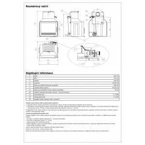 Каминная топка ABX Devon ECO (10 кВт в воду, 10 кВт в воздух)