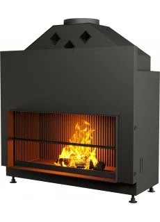 Каминная топка Астов с сеткой О1С 120\57