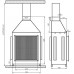 Каминная топка Авес 18 Эльба