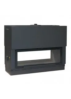 Каминная топка Axis H 1600 double face WS Black BG2