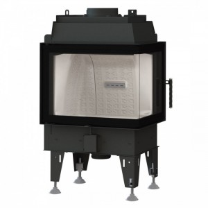 Каминная топка BeF Home Therm 8 CP, правый угол