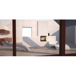 Каминная топка BeF Home Twin 7 CP-CP