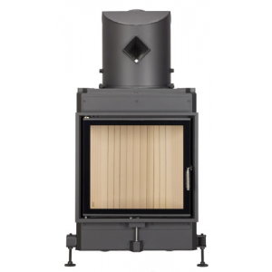 Каминная топка Brunner Compact 51/55 прямое стекло, горизонтальное открытие (без подъема)