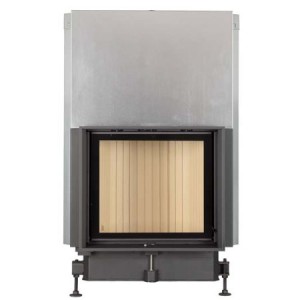 Каминная топка Brunner Compact 51/55 прямое стекло, вертикальное открытие (с подъемом)