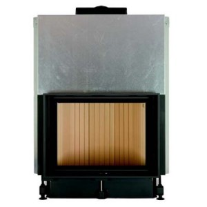 Каминная топка Brunner Compact 51/67 прямое стекло, вертикальное открытие (с подъемом)