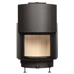 Каминная топка Brunner Compact 51/67 сферическое стекло, вертикальное открытие (с подъемом)
