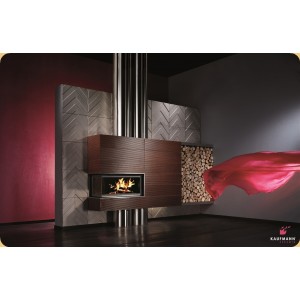 Каминная топка Brunner Architecture-Eck 38/86/36 с левым углом