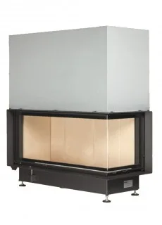 Каминная топка Brunner Architecture-Eck 45/101/40 с правым углом