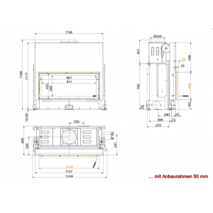 Каминная топка Brunner Architecture 45/101