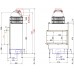 Каминная топка Brunner BKH 5.0 Corner 42-66-42 DTL/DTR