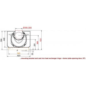 Каминная топка Brunner BKH 5.0 Flat 42-50 DT