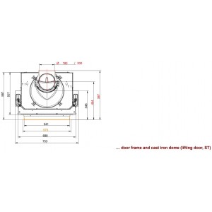 Каминная топка Brunner BKH 5.0 Flat 42-50 ST