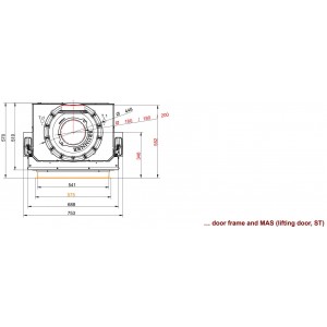 Каминная топка Brunner BKH 5.0 Flat 42-50 ST