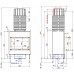 Каминная топка Brunner BKH 5.0 flat 42-66 DT