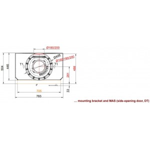 Каминная топка Brunner BKH 5.0 Flat 42-66 DT