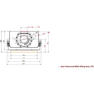 Каминная топка Brunner BKH 5.0 Flat 42-66 ST