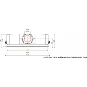 Каминная топка Brunner BKH 5.0 Flat 50-162 ST