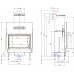 Каминная топка Brunner BKH 5.0 flat 50-82 ST