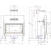 Каминная топка Brunner BKH 5.0 Flat 50-98 ST