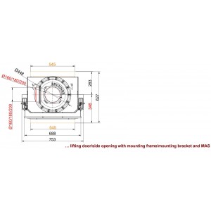 Каминная топка Brunner BKH 5.0 Tunnel 42-50 ST-DT