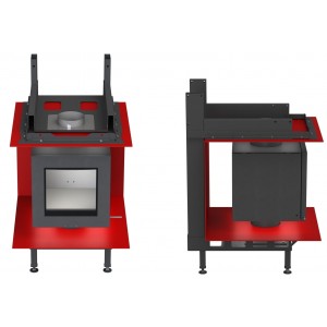 Каминная топка Brunner DF 33 с двойным остеклением