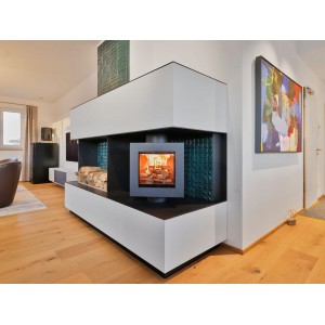 Каминная топка Brunner DF 33 с двойным остеклением
