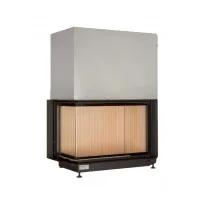 Каминная топка Brunner Eck-Kamine 57/82/48 вертикальное открытие, левый угол (с подъемом)