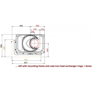 Каминная топка Brunner HKD 11 Corner DTL/DTR