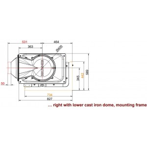 Каминная топка Brunner HKD 11 Corner DTL/DTR