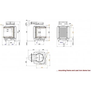 Каминная топка Brunner HKD 12 Corner