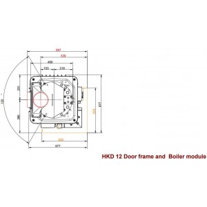 Каминная топка Brunner HKD 12 Corner