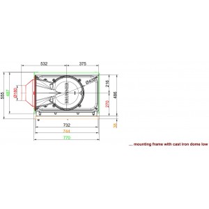 Каминная топка Brunner HKD 13