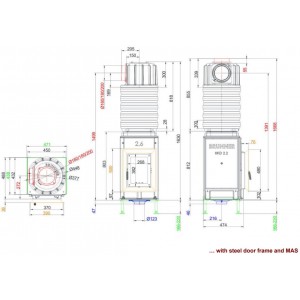 Каминная топка Brunner HKD 2.6