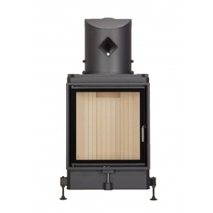 Каминная топка Brunner Compact 57/55 прямое стекло, горизонтальное открытие (без подъема)