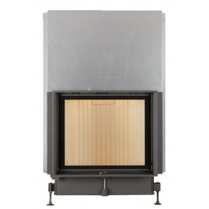 Каминная топка Brunner Compact 57/67 прямое стекло, вертикальное открытие (с подъемом)
