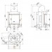 Каминная топка Brunner Compact 57/67 сферическое стекло, горизонтальное открытие (без подъема)