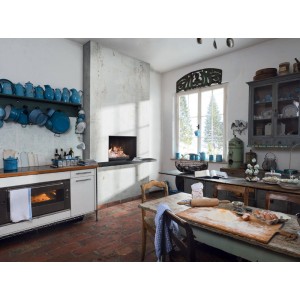Каминная топка Brunner Urfeuer-Kitchen 50/66