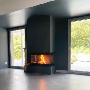 Каминная топка Chazelles Cloud 70 R 3Vitres