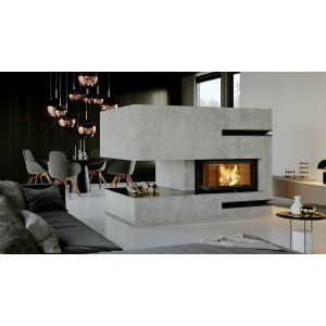 Каминная топка Defro Home Intra Slim ME BL G