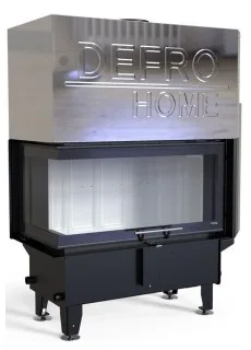 Каминная топка Defro Home Riva ME BL G SHORT