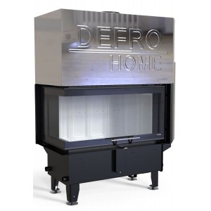 Каминная топка Defro Home Riva ME BL G SHORT