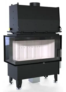 Каминная топка Defro Home Riva ME BL SHORT