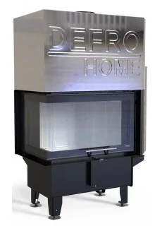 Каминная топка Defro Home Riva SM BL G SHORT