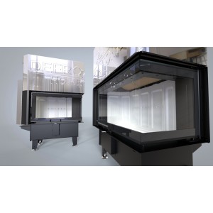 Каминная топка Defro Home Riva SM BP G SHORT