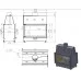 Каминная топка Echa-Tech Double 90x51 C (Футеровка чугун)