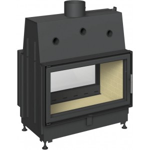 Каминная топка Echa-Tech Double 90x51 V (Футеровка вермикулит)