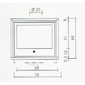 Каминная топка Edilkamin Luce Plus 54 N