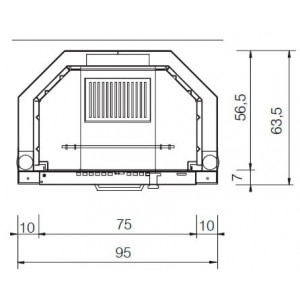 Каминная топка EdilKamin IC Tekno 1N