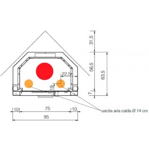 Каминная топка EdilKamin IC Tekno 1N